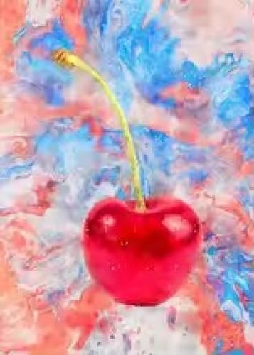 Image grand format noix de coco et cerise pour grand mur - 3