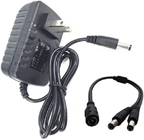 12V AC/DC Adapter Compatible with Dogtra 202NCP Gold 280NCP 282NCP Dog Training Collar Trainer 500 175NCP 200NC 200NCP 1100NC YS200 YS500 AEC-4112B BC12V300 SBC12V300 300mA 5.5 Power Charger