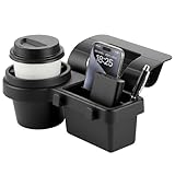 Li&Zhao Car Cup Holder - Hanging Car Door Window Drink Coffee Door Cup Holder with Clip-On Design, No Drill Universal Fit for All Vehicles, Perfect for Drivers and Truckers