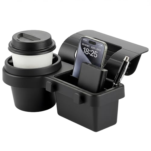 Li&Zhao Car Window Cup Holder - Clip-On No Drill Universal Fit