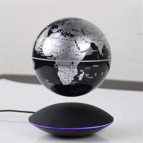 BUDBYU Globo Flotante del Mundo de levitación magnética de 6 Pulgadas terrestre antigravedad