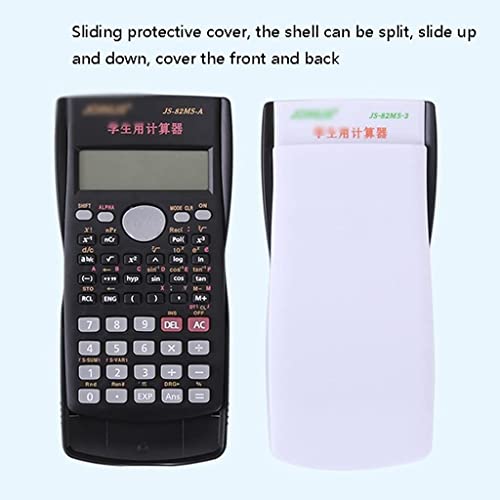 Double-Layer Large-Screen Calculator, Function Calculation Scientific Calculator, Sliding Protective Cover Standard Calculator #TOP4