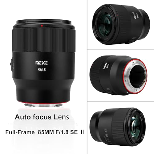 Image of Meike 85mm f1.8 SE II Full Frame STM High Resolution 8K Auto Focus Medium-telephoto Lens Fixed Prime Portrait Lenses for Panasonic Lumix Sigma Camera S1 S1R S1H S5 FP FPL SL SL2 TL