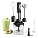 Produktbild Stabmixer Set 800 Watt, Yumystori 7 en 1 Pürierstab Edelstahl mit 20 Geschwindigkeiten für die Zubereitung von Babynahrung, Smoothie,Salaten,Suppen und Gemüse