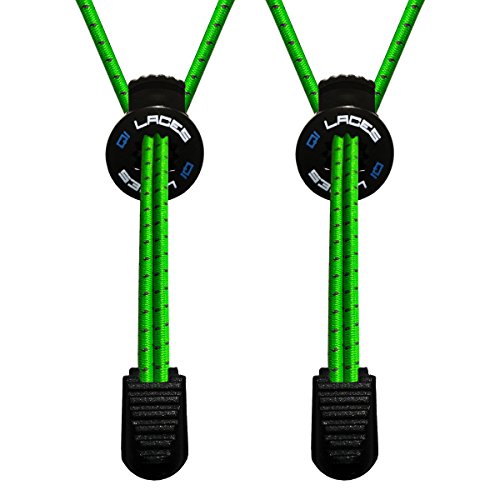 Qi Laces Elastic No Tie Shoelaces - for Kids & Adults