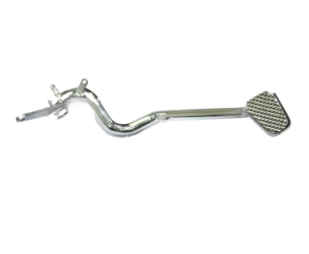 OJSqkuqve Motorcycle Rear Brake Pedal Arm Lever Compatible with YBR125 YBR YB 125 XTZ 125 YBR 125cc 2002 2018(Brake Pedal)