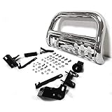Motorhot 3'' Bull Bar Replacement for 2009 2010 2017 2018 Dodge Ram 1500 and 2009-2018 Ram 1500 Front Bumper Guard Grille Guard Brush Push Guard Exterior Accessories