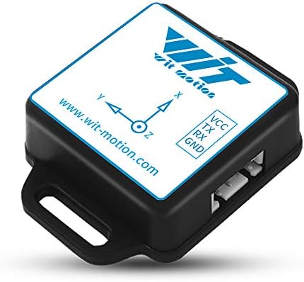 【WT901C-TTL 9-Axis Vibration Inclinometer】High-Performance Acceleration+Gyro+Angle (XY 0.05° Accuracy)+Digital Compass, Triaxial MPU9250 Tilt Sensor【Kalman Filtering】 for Arduino, Raspberry Pi