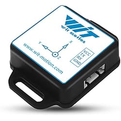 【WT901C-TTL 9-Axis Vibration Inclinometer】High-Performance Acceleration+Gyro+Angle (XY 0.05° Accuracy)+Digital Compass, Triaxial MPU9250 Tilt Sensor【Kalman Filtering】 for Arduino, Raspberry Pi