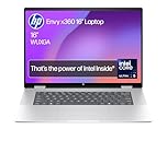 HP Envy x360 16" 2in1 Laptop | Intel Core Ultra 5-125U Processor | Built-in AI | 8 GB RAM | 512 GB SSD | Intel Arc Graphics | WUXGA Touchscreen | Up to 19.25hrs battery | Win 11 | Silver | 16-ac0000sa