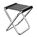 JSGHGDF Portable Folding Stool Size Camping Stool Aluminum Alloy Folding Stool Chair for Travel Hiking Fishing Small Bench