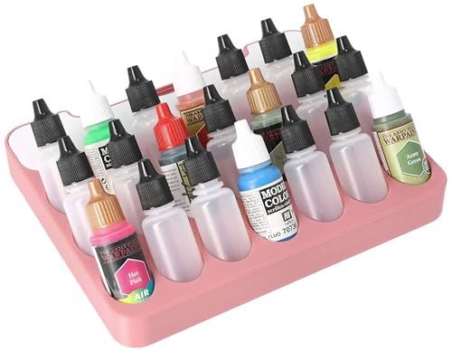 Organizador Feldherr de 21 pinturas para Really Useful Box 4L y pinceles 1