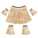 Sharplace Unisex Adultos Hawaiana Hula Mujeres Hombres Hierba Luau Accesorio De Disfraces...
