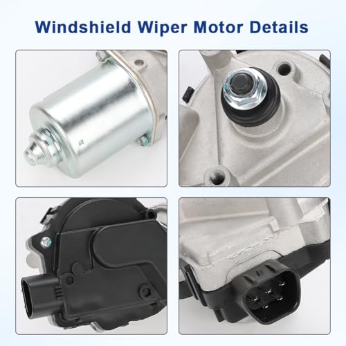 Image of Front Windshield Wiper Motor Compatible with Chevrolet Camaro Lexus