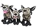TEETSY The Lion Ed Villains Hyena Shenzi Plush Toys Set 3