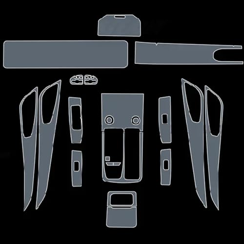 Film protection voiture Jietu X90 pour préserver la console centrale