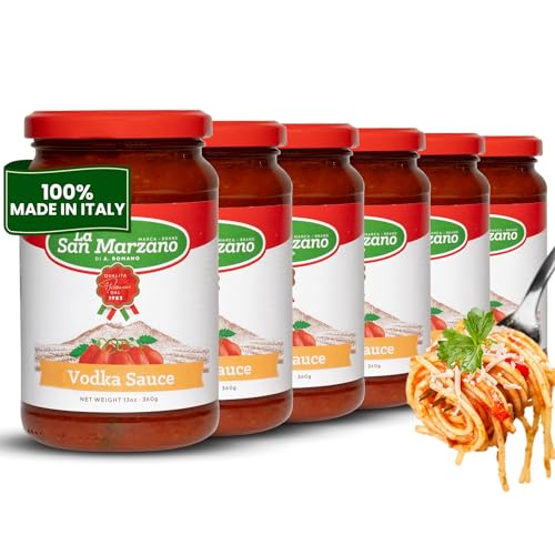 La San Marzano Vodka Sauce, 13 oz (Italy) - All Natural Marinara