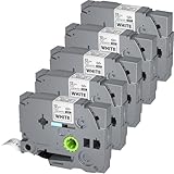5Pack TZe-231 Tape Label Maker...