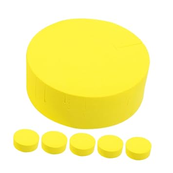 NOLITOY 6pcs Small Hair Rollers for Long Hair C-shaped Clamp No Heat Curlers Clips Sponge Ring for Tool