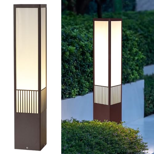 Borne lumineuse extérieure de qualité moderne et étanche pour une cour chic