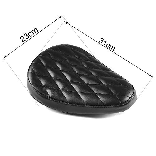 Asiento Solo de muelles SG12 Negro Triumph America/LT, Rocket III/Roadster, Speedmaster, Thunderbird/Commander/Storm
