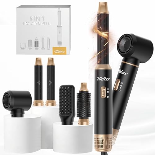 Airstyler 5 en 1 cepillo moldeador multifunción y secador negro