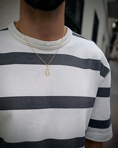 Croix de Caravaca or 18 ct Sebaoth pour éviter les contrefaçons - 4