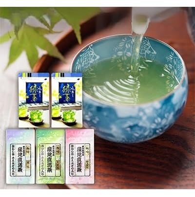 大河内製茶の飲み比べ 5点セット 特上・上・・水出し緑茶ティーバッグ A8-71