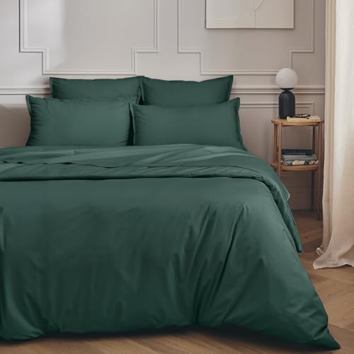 Taie de traversin motif Premiere Foret Essix 43 x 230 cm grand lit