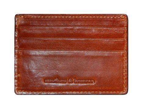 Crossed Clubs Credit Card Wallet in Blue by Smathers & Branson3