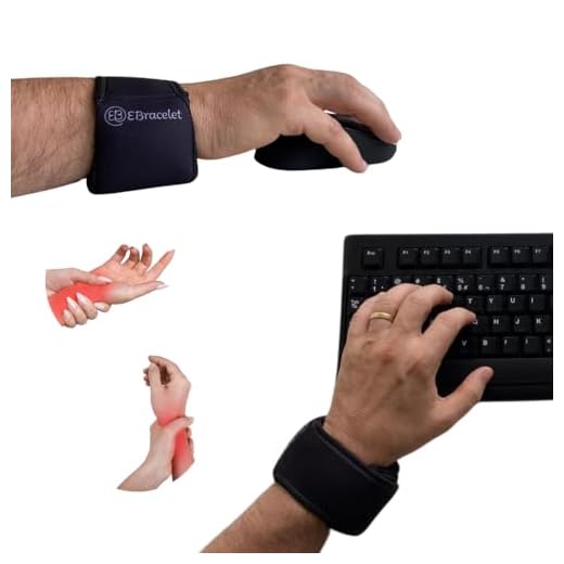 Apoio de Punho para Teclado e Mouse Ergonômico (Preto)