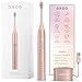 Produktbild Ordo Sonic Elektrische Zahnbürste Advanced Smart Tech mit 4 Putzmodi, Schnell Wiederaufladbarem Akku und Silikon-Polierelement, USB-Ladegerät für Erwachsene Roségold