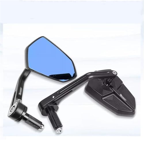 Rétroviseurs moto guidon 7/8 réglables pour Suzuki Ninja 250R et ZX6R