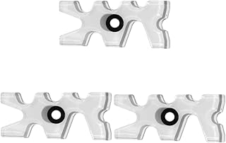 VANZACK Suporte Para Vara De Bilhar 3 Peças Mesa De Bilhar Mesa De Sinuca Taco De Sinuca Acrílico Taco De Bilhar Estilo Americano Acrílico Ponte De Sinuca Suporte De Parede