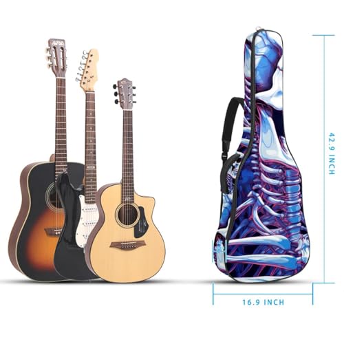 Sac de transport pour guitare acoustique imperméable 104cm - 5