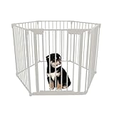 折りたたみペットサークル 6枚セット ホワイト