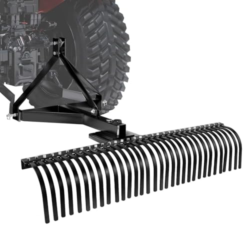 VEVOR Tow Behind Landscape Rake, 60