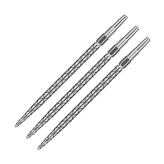 Target Darts Swiss Points, Diamond Pro Swiss Point Dartspitzen (3er Pack Spitzen) 30MM, Silber | Wechsel Dartspitzen, Profi Dart Zubehör