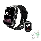 Smart Watch da 1,83 pollici per anziani, con allarme anticaduta, videochiamata, GPS e SOS, impermeabile IP67, lunga durata della batteria, per genitori