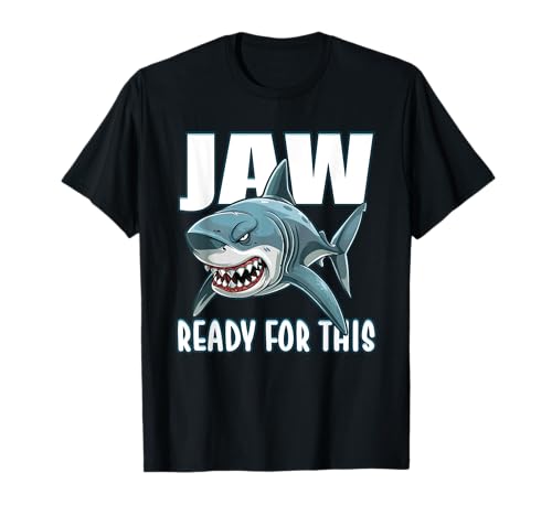 Jaw Ready For This Whale Shark Gifts Great Whites Apparel Camiseta