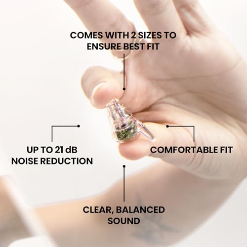Image of Eargasm High Fidelity Camofield Earplugs for Concerts, Festivals, Musicians, DJs, Night-Life, Motorcycle Hearing Protection - Reusable Camo Ear Plugs for High Fidelity Noise Reduction up to 21 dB