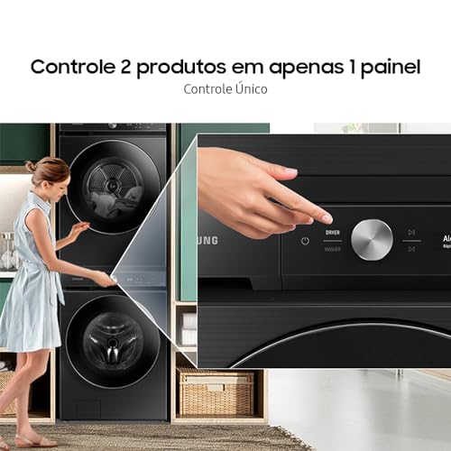 LAVADORA BESPOKE WF19B 19KG BLACK 220V