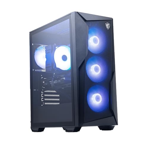 msi Codex Z2 Gaming Desktop: AMD Ryzen R5-8400F, GeForce RTX 5060, 16GB DDR5, 1TB m.2 NVMe SSD, USB Type-C, VR-Ready, Windows 11 Home Plus: B8NVL-694US