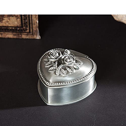 Boîte à bijoux vintage fleur pour décorer votre coiffeuse