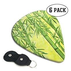 FUCVNPZ Lot de 6 médiators en celluloïd, en bambou, pour guitares acoustiques, électriques, basses ou ukulélé - Les Beatles, Paul McCartney, John Lennon, RIngo Starr, George Harrison FUCVNPZ Lot de 6 médiators en celluloïd, en bambou, pour guitares acoustiques, électriques, basses ou ukulélé – Image 4