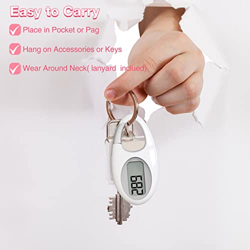 image for synwoo Simple 3D Step Counter, Walking Pedometer, Steps Tracker with N
