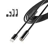 【Très facile à utiliser】 téléchargez l'APP, connectez l'appareil photo, ouvrez l'APP pour voir l'image. Objectif 8 mm, objectif ultra fin, application ultra large.