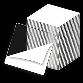 Art3d 96 Pieces 1.5 x 1.5in. Square Nano Double-Sided Transparent Tape Sticker, Removable Heavy Duty Clear Mounting Tape for Wall Hanging