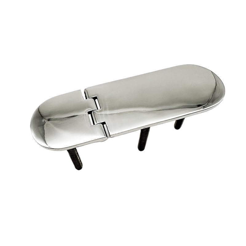 Charnière à vis marine en acier inoxydable 316 pliable de 126 mm