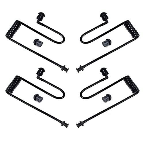 Set Di 2 Tubi Acustici Di Ricambio Per Walkie-talkie – Trasparenti, In Silicone Medicale, Compatibili Con Baofeng, Kenwood, Motorola